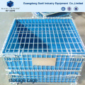 Foldable Steel Wire Mesh Storage Container